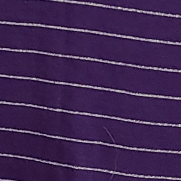 Silver Stripes Violet Top - Picture 3 of 4